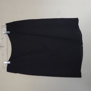 Liz Claiborne straight skirt Size 16 Poly/rayon/spandex  Knee length